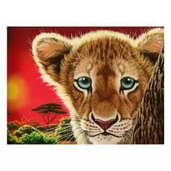 Алмазна мозаїка JS 24673 (50) "TK Group", "Тварини", 30х20 в коробці Алмазна мозаїка JS 24673 (50) "TK Group", "Тварини", 30х20 в коробці