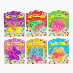 Резиночки для плетіння HY 190 X-23 (1440/2) ВИДАЄТЬСЯ ТІЛЬКИ МІКС ВИДІВ, гачки, рогатка, на листі Резиночки для плетіння HY 190 X-23 (1440/2) ВИДАЄТЬСЯ ТІЛЬКИ МІКС ВИДІВ, гачки, рогатка, на листі