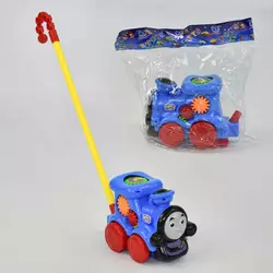 Каталка з ручкою Паровозик Томас 0375 (84/2) в пакеті Каталка з ручкою Паровозик Томас 0375 (84/2) в пакеті