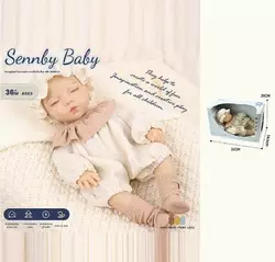 Пупс SNB 222 E (36) висота: 31 см, знімний одяг, рухливі кінцівки, в коробці Пупс SNB 222 E (36) висота: 31 см, знімний одяг, рухливі кінцівки, в коробці