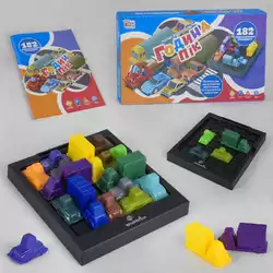 гр Развивающая игра "Година пік "UKВ-В 0036 (24) "4FUN Game Club", машинки, ігрова платформа, українською мовою, в коробці гр Развивающая игра "Година пік "UKВ-В 0036 (24) "4FUN Game Club", машинки, ігрова платформа, українською мовою, в коробці