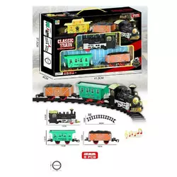 Залізниця TL 47 (36/2) звук, підсвічування, 2 вагони, в коробці Залізниця TL 47 (36/2) звук, підсвічування, 2 вагони, в коробці