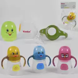 гр Пляшка для годування 86055 (72) "BIMBO", 4 кольори, з силіконовою соскою, 210 мл, пластик, 1 штука в пакеті гр Пляшка для годування 86055 (72) "BIMBO", 4 кольори, з силіконовою соскою, 210 мл, пластик, 1 штука в пакеті