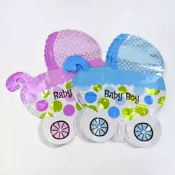 Шарик фольгированный Коляска  Baby Girl C 31790 (60) 2 вида /ЦЕНА ЗА УПАКОВКУ/ 50 шт в упаковке одного вида Шарик фольгированный Коляска  Baby Girl C 31790 (60) 2 вида /ЦЕНА ЗА УПАКОВКУ/ 50 шт в упаковке одного вида