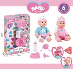 Пупс L 006-3 (32/2) 2 види, 6 функцій, звуковий чіп, аксесуари, у коробці Пупс L 006-3 (32/2) 2 види, 6 функцій, звуковий чіп, аксесуари, у коробці