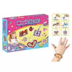 Аква мозаїка 8223 (36) 3500 кульок, 2 платформи для викладання візерунків, в коробці Аква мозаїка 8223 (36) 3500 кульок, 2 платформи для викладання візерунків, в коробці