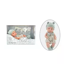 Пупс 202-1 (24/2) знімний одяг, довжина 27 см, м’якотілий, аксесуари, в коробці Пупс 202-1 (24/2) знімний одяг, довжина 27 см, м’якотілий, аксесуари, в коробці