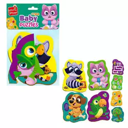 гр Пазли бейбі MAXI Малюк зможе "Хатні улюбленці" VT1722-21 укр (8) "Vladi Toys", у пакеті гр Пазли бейбі MAXI Малюк зможе "Хатні улюбленці" VT1722-21 укр (8) "Vladi Toys", у пакеті