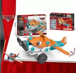 Конструктор 128-1 (60/2) “Літак”, інструменти, гумові шини, в коробці Конструктор 128-1 (60/2) “Літак”, інструменти, гумові шини, в коробці