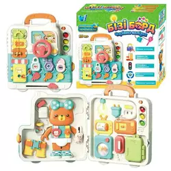 Бізіборд 34918 (16) "WToys" ОЗВУЧУВАННЯ УКРАЇНСЬКОЮ МОВОЮ, 3 казки, 3 пісні, звуки, підсвічування, віршики, пальчикові ігри, замочки, в коробці Бізіборд 34918 (16) "WToys" ОЗВУЧУВАННЯ УКРАЇНСЬКОЮ МОВОЮ, 3 казки, 3 пісні, звуки, підсвічування, віршики, пальчикові ігри, замочки, в коробці