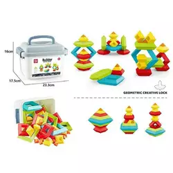 Конструктор 188-624 A (36/2) 15 елементів, геометричні фігури, в боксі Конструктор 188-624 A (36/2) 15 елементів, геометричні фігури, в боксі