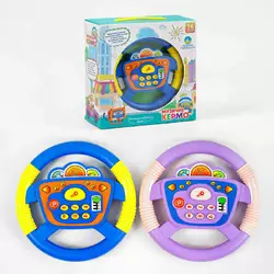 Кермо музичне 34814 (36) "TK Group", 2 кольори, ОЗВУЧ. УКРАЇНСЬКОЮ МОВОЮ, 7 кнопок, пісеньки та вірші, звуки, на батарейках, в коробці Кермо музичне 34814 (36) "TK Group", 2 кольори, ОЗВУЧ. УКРАЇНСЬКОЮ МОВОЮ, 7 кнопок, пісеньки та вірші, звуки, на батарейках, в коробці