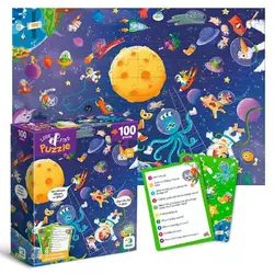 гр Пазл "Шукай та знаходь. Шалений космос" 300668 (24) "DoDo",100 елементів,33х47 см,  в коробці гр Пазл "Шукай та знаходь. Шалений космос" 300668 (24) "DoDo",100 елементів,33х47 см,  в коробці
