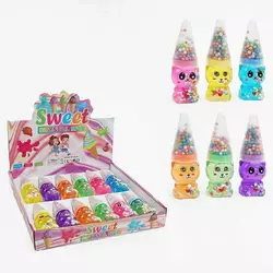 Лизун C 68868 (20) ЦІНА ЗА 12 ШТУК В БЛОЦІ, глітер, пінопластові кульки, в коробці Лизун C 68868 (20) ЦІНА ЗА 12 ШТУК В БЛОЦІ, глітер, пінопластові кульки, в коробці