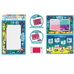 Текстильна водна розмальовка Z 189-3 E (288/2) водний маркер, трафарет, в пакеті Текстильна водна розмальовка Z 189-3 E (288/2) водний маркер, трафарет, в пакеті