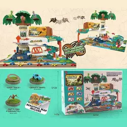 Трек XZ 1068 (10) 2 варіанти збору, автоматичний підйомник, 2 режими: беззвучний та з мелодією, 6 машинок, в коробці Трек XZ 1068 (10) 2 варіанти збору, автоматичний підйомник, 2 режими: беззвучний та з мелодією, 6 машинок, в коробці