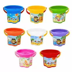 гр Відро для піску "Квіточка" 39628 (48) "Tigres" 9 кольорів, обьем1.5 л, в сітці гр Відро для піску "Квіточка" 39628 (48) "Tigres" 9 кольорів, обьем1.5 л, в сітці