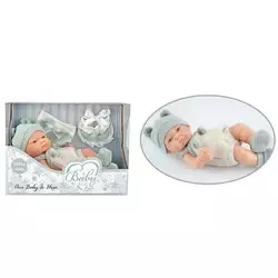 Пупс 203-1 (48/2) висота 25 см, шапочка, шкарпетки, в коробці Пупс 203-1 (48/2) висота 25 см, шапочка, шкарпетки, в коробці