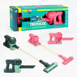 Пилосос 83718 / XG 2-33 AB (24) "WToys", 2 кольори, 3 насадки, підсвічування, дзижчання, всмоктує пил, в коробці Пилосос 83718 / XG 2-33 AB (24) "WToys", 2 кольори, 3 насадки, підсвічування, дзижчання, всмоктує пил, в коробці