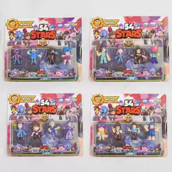 Герої LDY 220860 (216) BRAWL STARS, 4 види, на листі, ВИДАЄТЬСЯ ТІЛЬКИ МІКС ВИДІВ Герої LDY 220860 (216) BRAWL STARS, 4 види, на листі, ВИДАЄТЬСЯ ТІЛЬКИ МІКС ВИДІВ