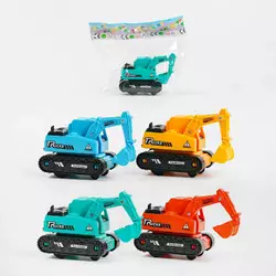 Екскаватор 8815 (420/2) 4 кольори, рухливі елементи, інерційний механізм, у пакеті Екскаватор 8815 (420/2) 4 кольори, рухливі елементи, інерційний механізм, у пакеті