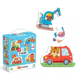 гр Пазл 4 в 1 "Baby puzzle. Транспорт" 300685 (48) "DoDo", 4 картинки, в коробці гр Пазл 4 в 1 "Baby puzzle. Транспорт" 300685 (48) "DoDo", 4 картинки, в коробці