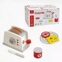 Тостер C 61657 (40) рухомі елементи, тріскачка, продукти, у коробці Тостер C 61657 (40) рухомі елементи, тріскачка, продукти, у коробці
