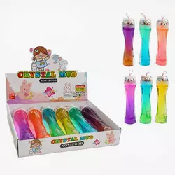 Лизун C 68873 (12) ЦІНА ЗА 6 ШТУК В БЛОЦІ, глітер, пінопластові кульки, в коробці Лизун C 68873 (12) ЦІНА ЗА 6 ШТУК В БЛОЦІ, глітер, пінопластові кульки, в коробці