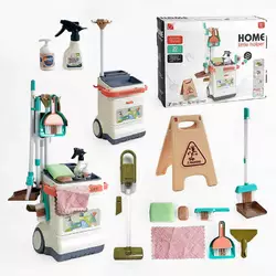 Набір для прибирання 667-62 (12) 20 елементів, пилосос на батарейках, в коробці Набір для прибирання 667-62 (12) 20 елементів, пилосос на батарейках, в коробці