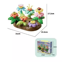 Конструктор FL 3102 (32) “Квітковий сад”, 38 елементів, розмір 31х23.6х17.2 см, в коробці Конструктор FL 3102 (32) “Квітковий сад”, 38 елементів, розмір 31х23.6х17.2 см, в коробці