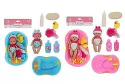 Пупс Т 8013-2 (72) 2 види, ванна, аксесуари, у пакеті Пупс Т 8013-2 (72) 2 види, ванна, аксесуари, у пакеті