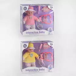 Пупс 1861-11/12 (12) 2 вида, мягкотелый, говорит мама-папа, издает звуки, плачет, смеется, 3 аксессуара, функциональный стетоскоп, в коробке Пупс 1861-11/12 (12) 2 вида, мягкотелый, говорит мама-папа, издает звуки, плачет, смеется, 3 аксессуара, функциональный стетоскоп, в коробке