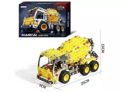 Конструктор 816 B-434 (24) “Автобетонозмішувач”, 520 деталей, металевий, в коробці Конструктор 816 B-434 (24) “Автобетонозмішувач”, 520 деталей, металевий, в коробці