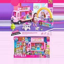 Лялька 7026 (12) 14 см, аксесуари, меблі, в коробці Лялька 7026 (12) 14 см, аксесуари, меблі, в коробці