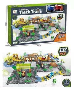 Трек 899-10 (10) 132 елементи, 2 локомотиви, в коробці Трек 899-10 (10) 132 елементи, 2 локомотиви, в коробці