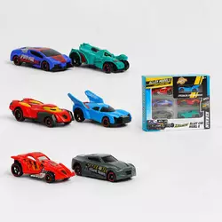 Набір машин 6012 A (120/2) 6 штук у коробці Набір машин 6012 A (120/2) 6 штук у коробці