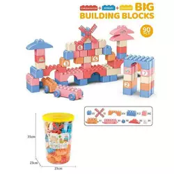 Конструктор JX 6872 (24) 90 деталей, у відрі Конструктор JX 6872 (24) 90 деталей, у відрі