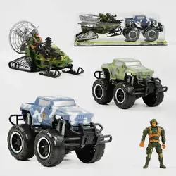 Джип 9025 А-27 (72/2) 2 кольори, військова техніка, солдат, інерція, у слюді Джип 9025 А-27 (72/2) 2 кольори, військова техніка, солдат, інерція, у слюді