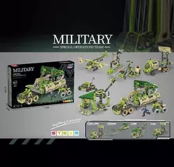 Конструктор J 6611 (12) 358 деталей, гумові шини, в коробці Конструктор J 6611 (12) 358 деталей, гумові шини, в коробці