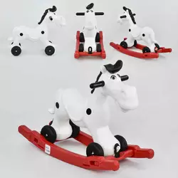 Качалка-каталка 2 в1 Лошадка Pilsan 07-914 (1) ЧЁРНЫЕ РУЧКИ, съемный поддон, на колесиках Качалка-каталка 2 в1 Лошадка Pilsan 07-914 (1) ЧЁРНЫЕ РУЧКИ, съемный поддон, на колесиках