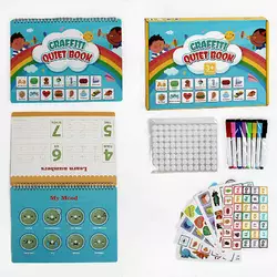 Логічна книжка C 60433 (28) Монтессорі, дошкільне навчання, 22 комплекти завдань, в коробці Логічна книжка C 60433 (28) Монтессорі, дошкільне навчання, 22 комплекти завдань, в коробці