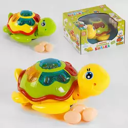 Музична черепашка 54502 "TK Group" (48/2) ОЗВУЧУВАННЯ УКРАЇНСЬКОЮ МОВОЮ, пісня, світлові ефекти, в коробці Музична черепашка 54502 "TK Group" (48/2) ОЗВУЧУВАННЯ УКРАЇНСЬКОЮ МОВОЮ, пісня, світлові ефекти, в коробці