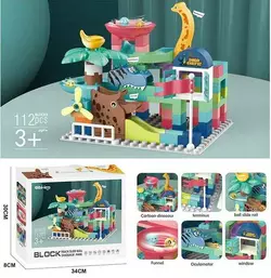 Конструктор 8003 (24/2) 112 деталей, "Динозаври", в коробці Конструктор 8003 (24/2) 112 деталей, "Динозаври", в коробці