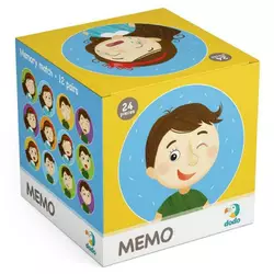 гр Игра мини Мемо "Эмоции" 300144 (16) "Dodo" гр Игра мини Мемо "Эмоции" 300144 (16) "Dodo"