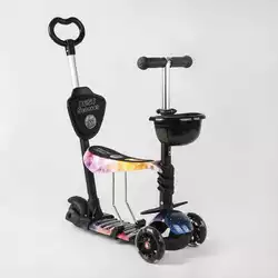 Самокат 5в1 16102 (1) Best Scooter, АБСТРАКЦИЯ, PU колеса, ПОДСВЕТКА  КОЛЕС, в коробке Самокат 5в1 16102 (1) Best Scooter, АБСТРАКЦИЯ, PU колеса, ПОДСВЕТКА  КОЛЕС, в коробке