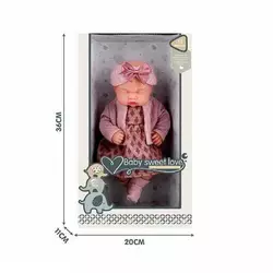 Пупс S 012-6 B (24) 30 см, гумовий, в коробці Пупс S 012-6 B (24) 30 см, гумовий, в коробці