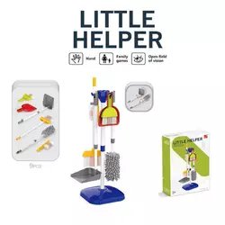 Набір для прибирання 667-75 (36) 9 елементів, підставка, мітла, щітки,  в коробці Набір для прибирання 667-75 (36) 9 елементів, підставка, мітла, щітки,  в коробці