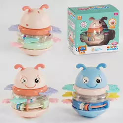 Музична бджілка 96448 (36) “TK Group", ОЗВУЧУВАННЯ УКРАЇНСЬКОЮ МОВОЮ, пісні, пірамідка, прорізувач, брязкальце, в коробці Музична бджілка 96448 (36) “TK Group", ОЗВУЧУВАННЯ УКРАЇНСЬКОЮ МОВОЮ, пісні, пірамідка, прорізувач, брязкальце, в коробці