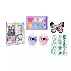 Набір косметики ZR 38 C (96/2) тіні, 2 лаки для нігтів, баф, наліпки, в коробці Набір косметики ZR 38 C (96/2) тіні, 2 лаки для нігтів, баф, наліпки, в коробці