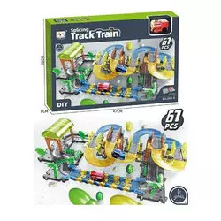 Трек 899-8 (18) 76 деталей, локомотив, в коробці Трек 899-8 (18) 76 деталей, локомотив, в коробці